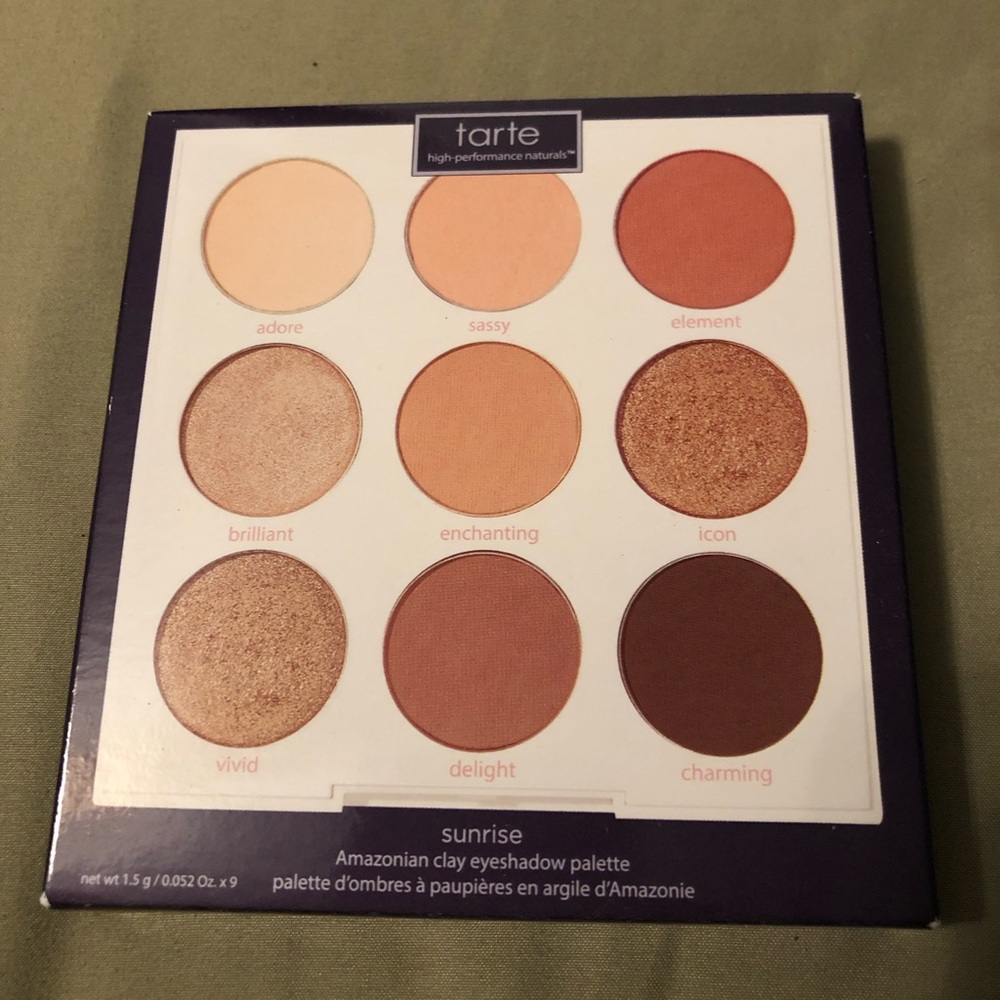 Tarte Sunrise Eyeshadow Palette 🌅